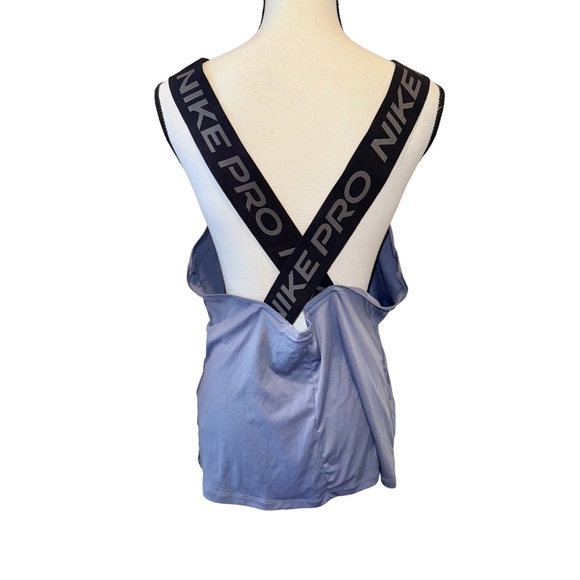 NIKE PRO Dri- Fit W NP elastic strap tank top women’s size large L - Picture 8 of 13